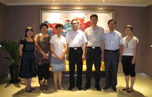 河北省黄埔军校同学会接待加拿大河北同乡会会